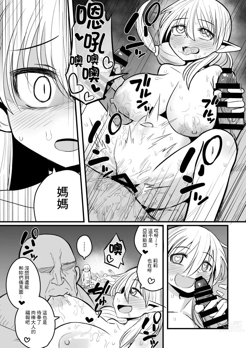 Page 68 of doujinshi Kairaku ni Ochiru ~Seidorei Elf Kusuridzuke Choukyou de Kuppuku Acme!!~