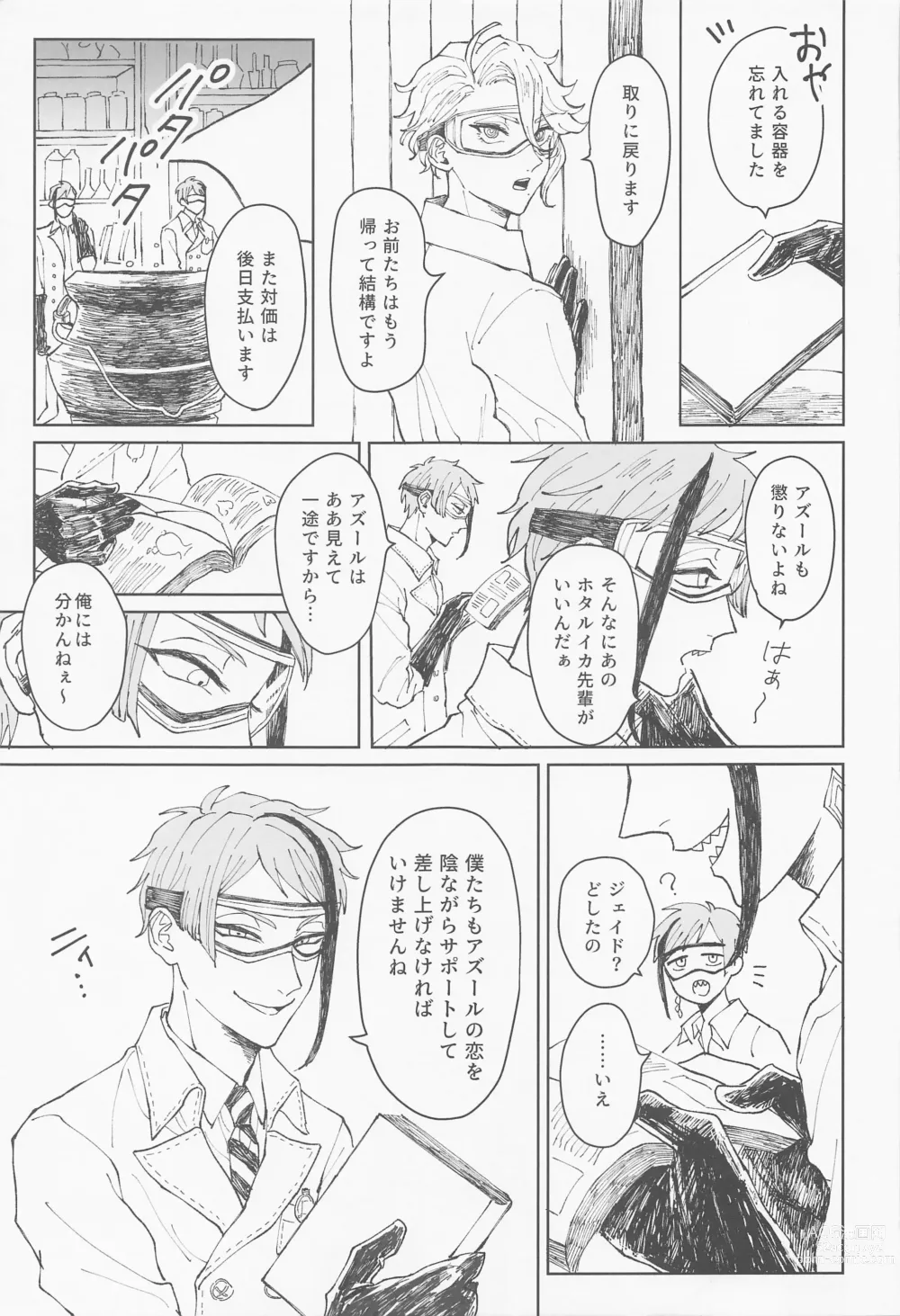 Page 4 of doujinshi Boku wa Zettai Otoshitai!!!