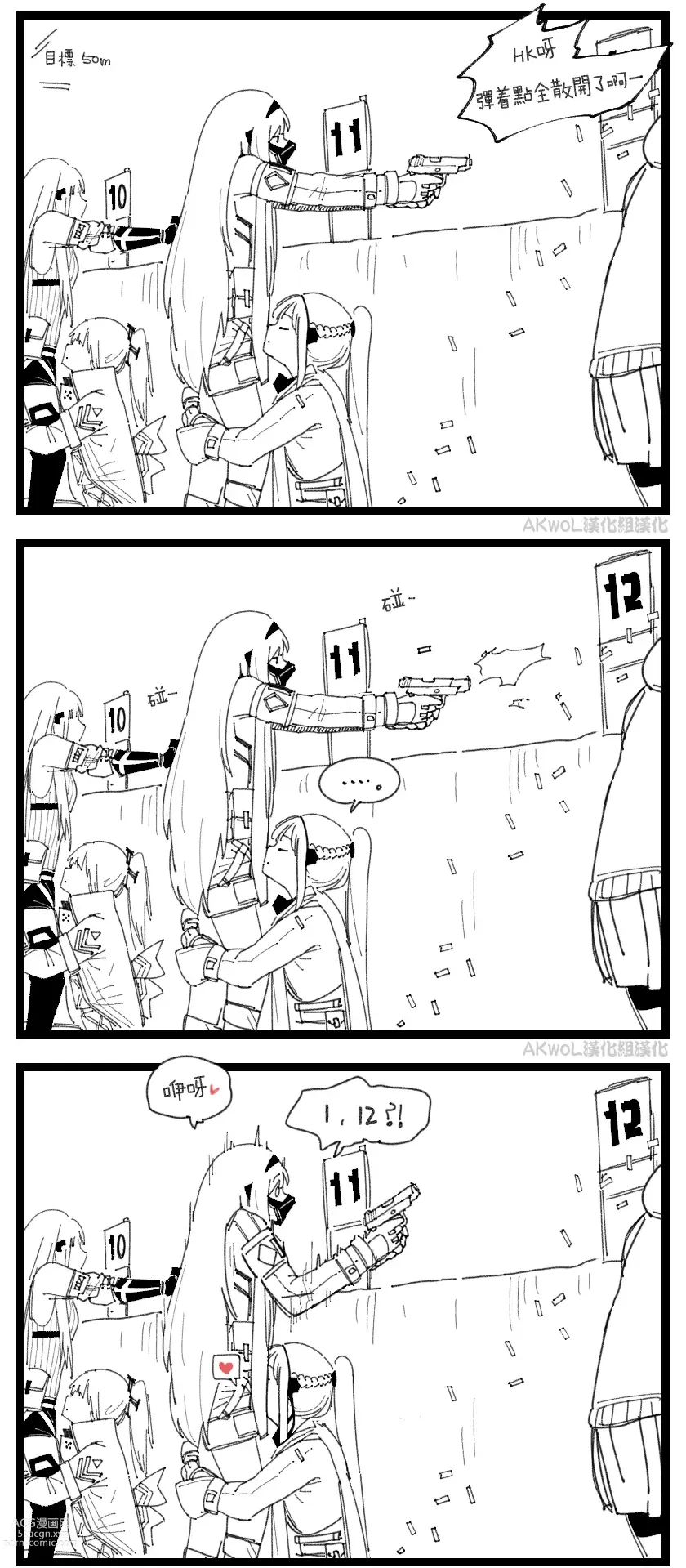 Page 1 of doujinshi Shooting Intensive Week (decensored)