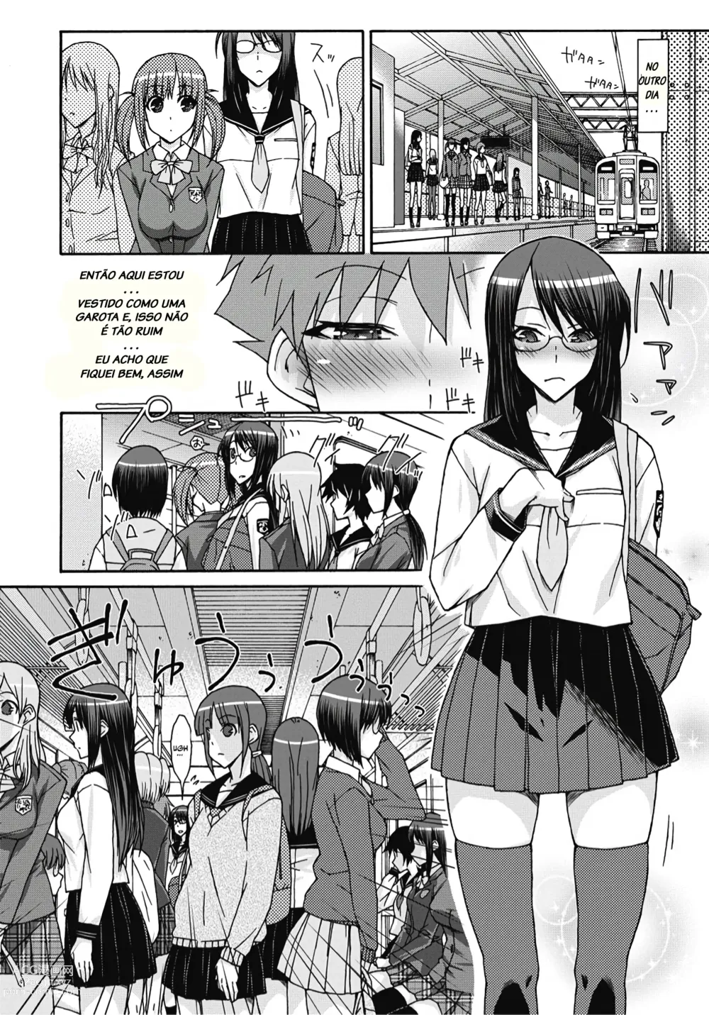 Page 4 of manga A Rapist in Woman's Clothes