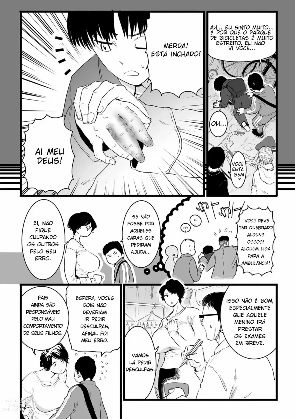 Page 3 of manga Sayonara Kaa-san