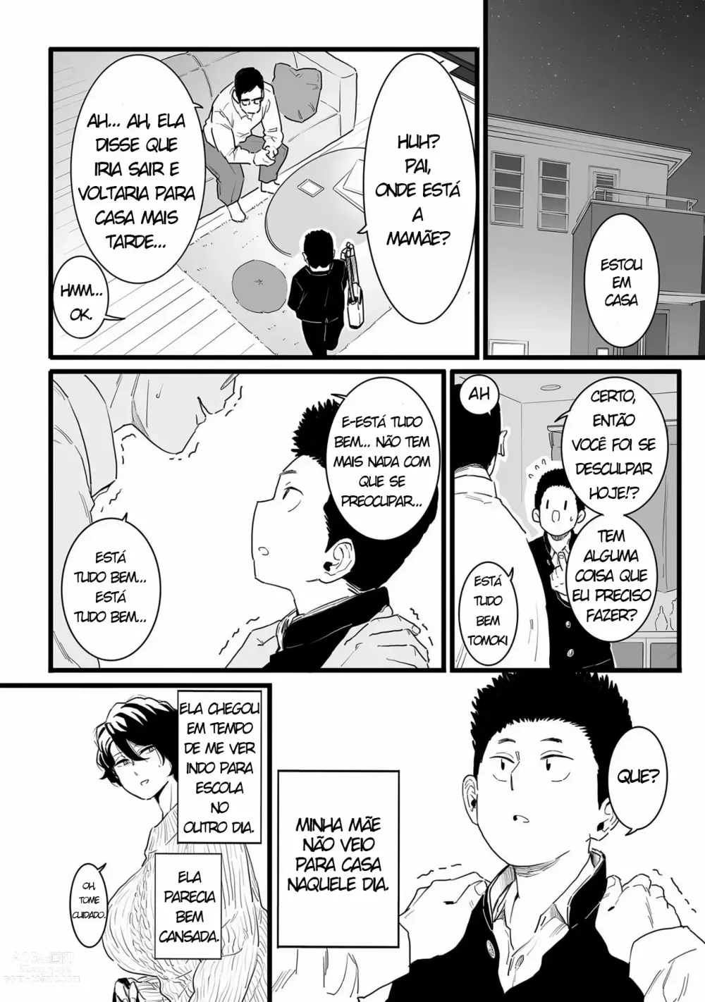 Page 9 of manga Sayonara Kaa-san