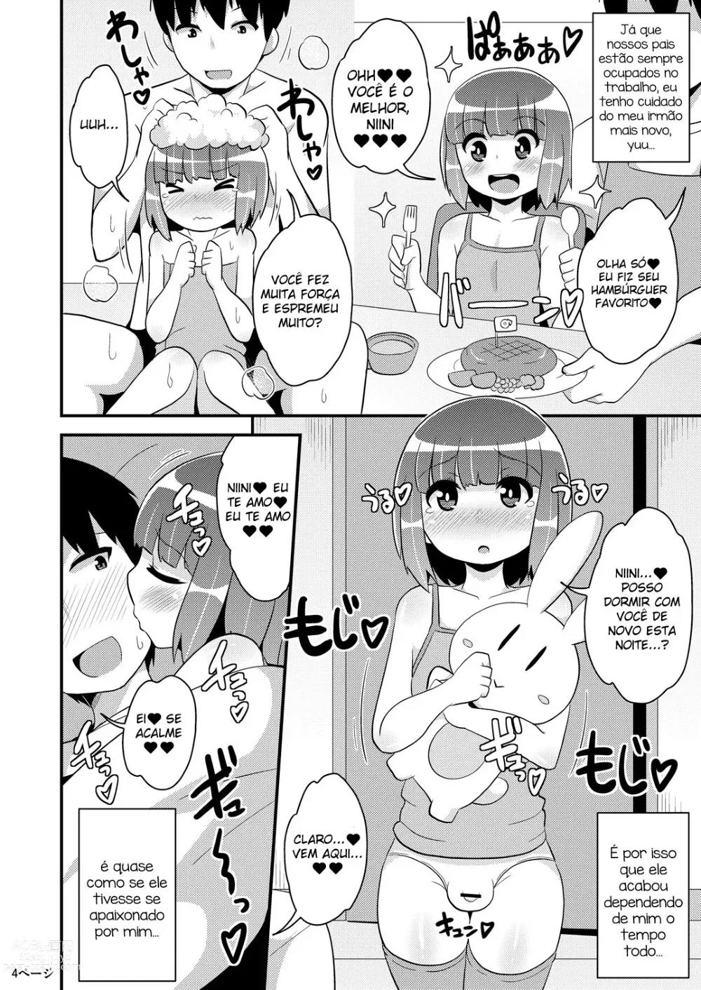 Page 4 of doujinshi Chinzurena no Kaku Kimochi Warui Couple