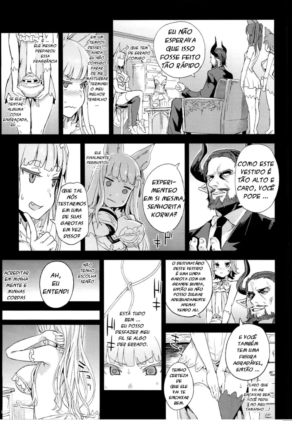 Page 10 of doujinshi VictimGirls 21 Bokujou: Happy End