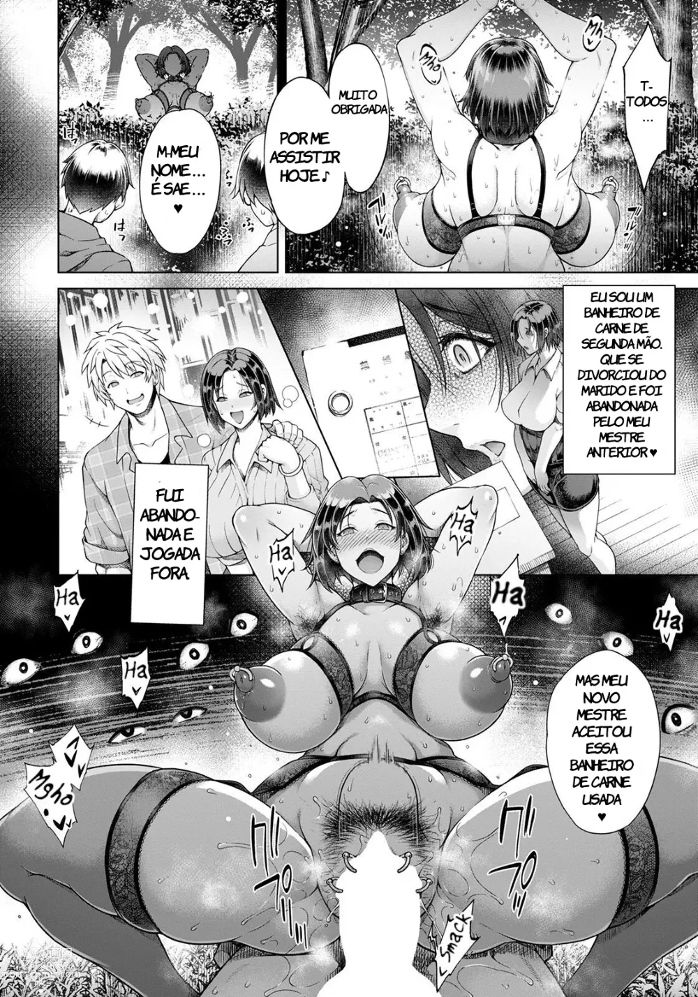Page 16 of manga A Banheiro de Carne Mais Feliz do Mundo