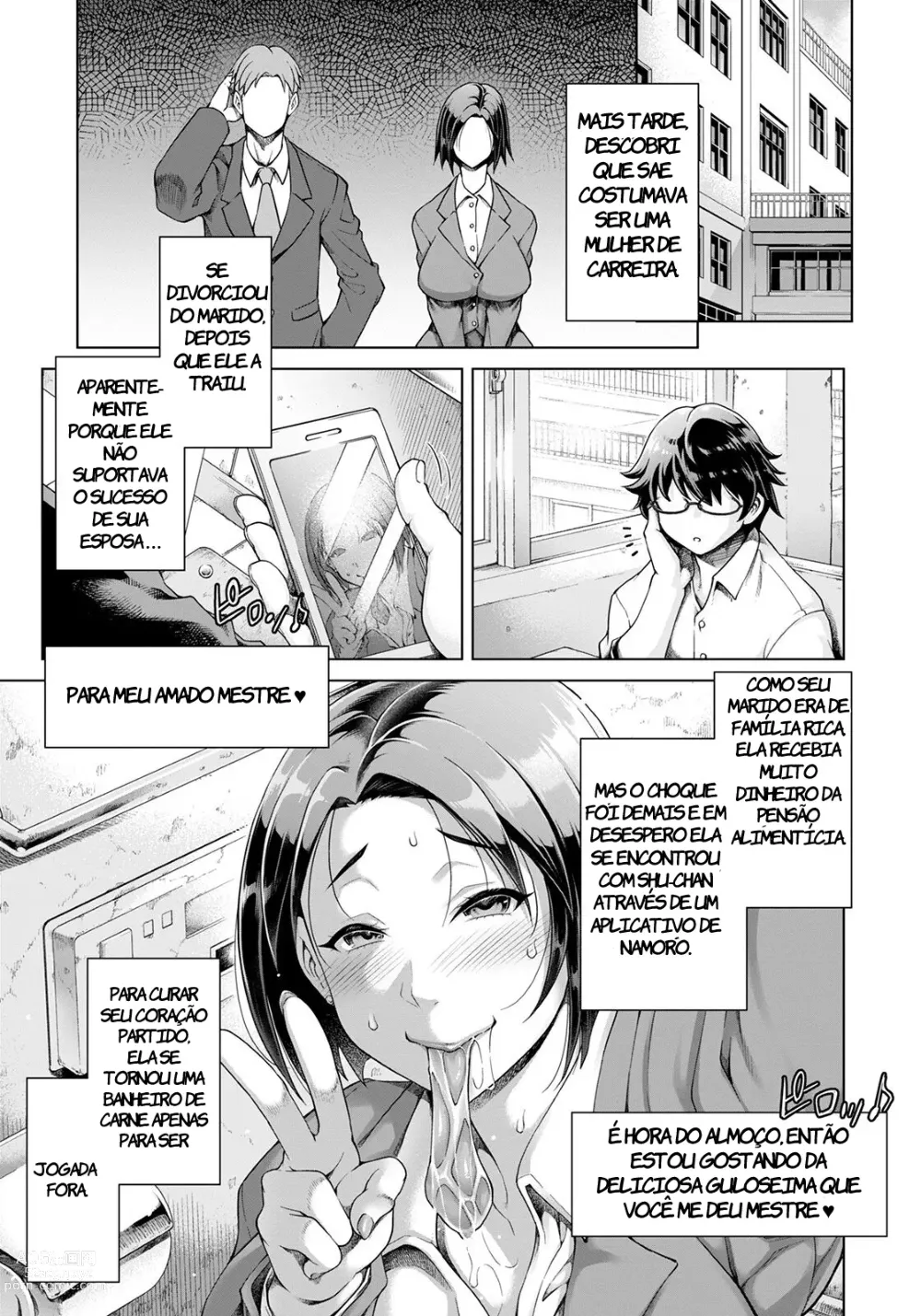 Page 7 of manga A Banheiro de Carne Mais Feliz do Mundo