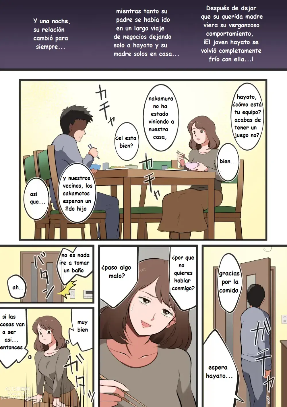 Page 8 of doujinshi Ore no Kaa-san ga Erosugite...!