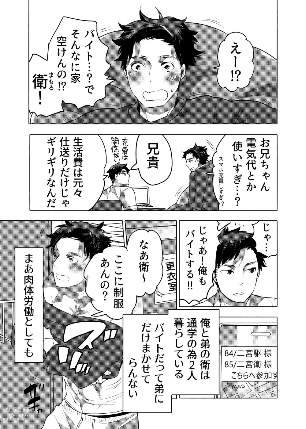 Page 3 of doujinshi Ochichi Hinpyoukai
