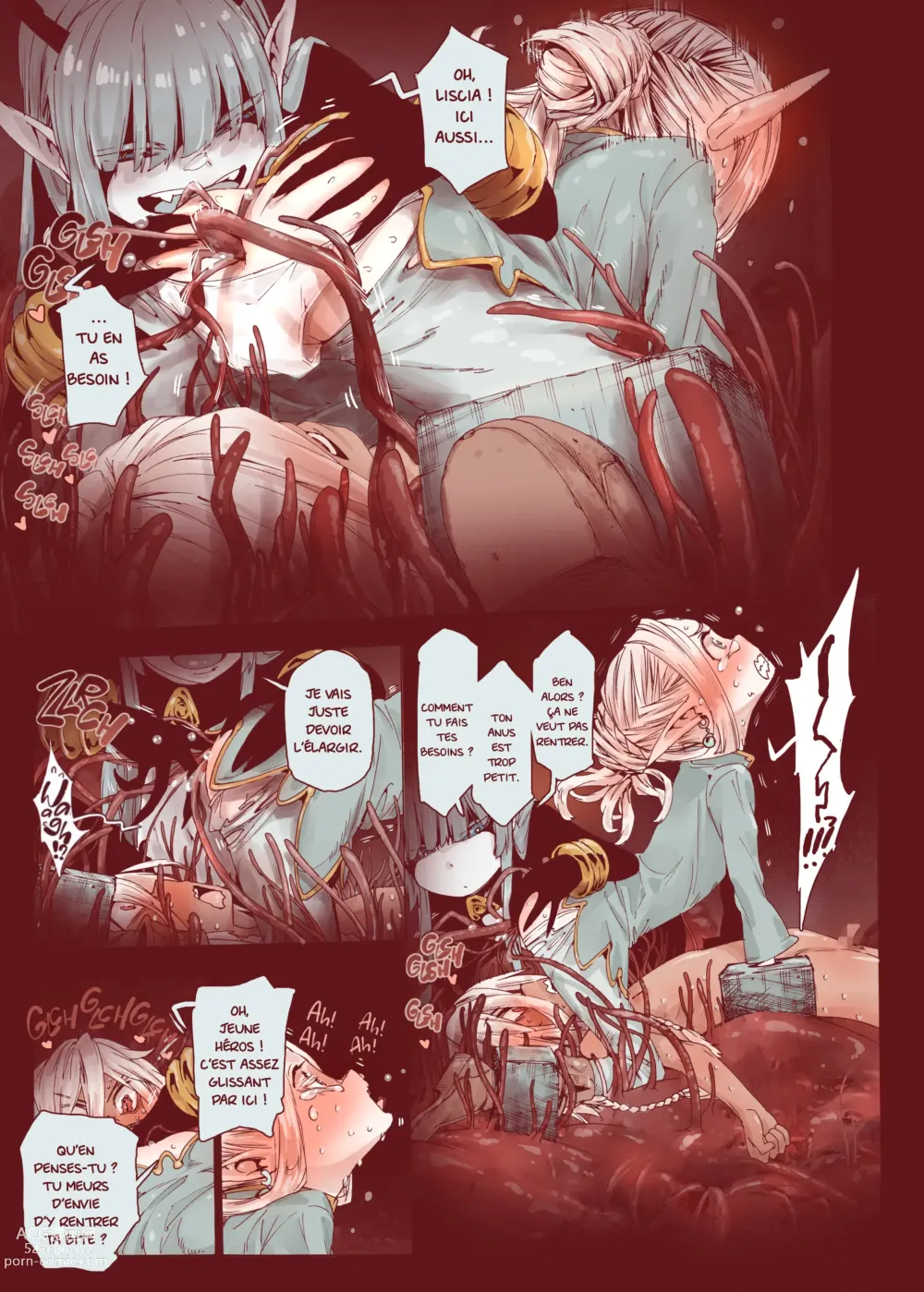 Page 38 of doujinshi La Sorcière de la Dépravation (uncensored)