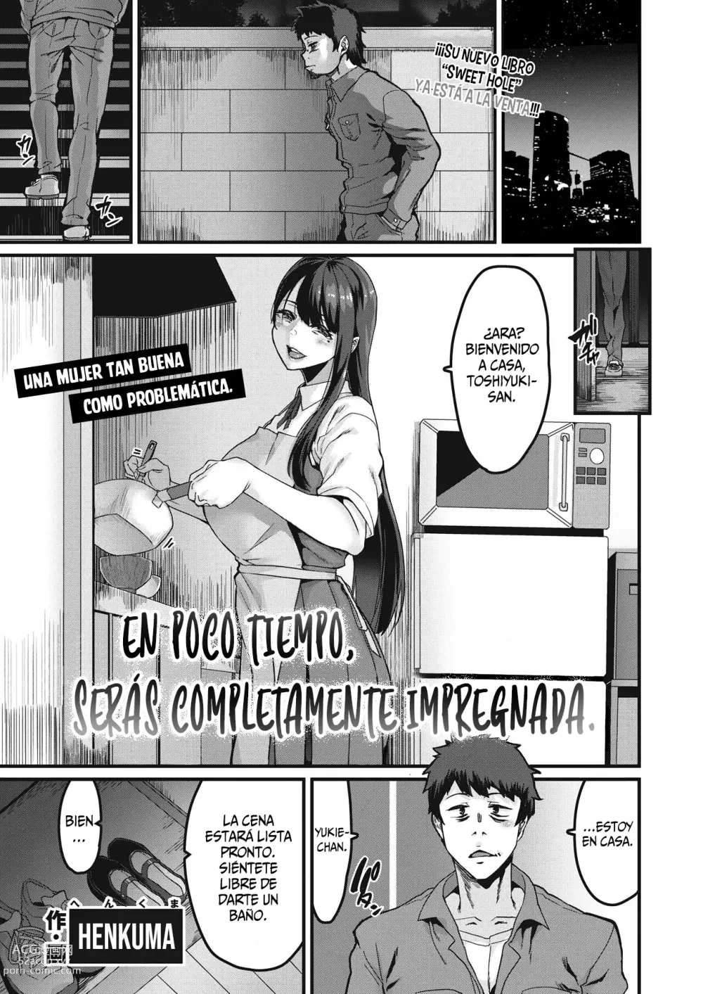Page 1 of manga En Poco Tiempo Seras Completamente Impregnada.