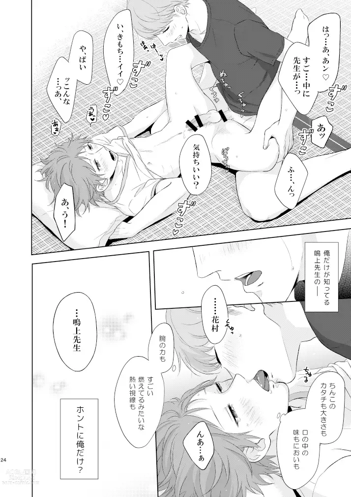 Page 23 of doujinshi chucchu