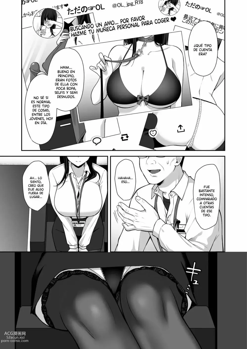 Page 6 of doujinshi An Office Lady's Behind The Scenes Masochistic Onahole Training