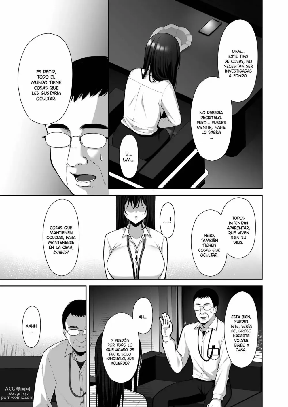 Page 8 of doujinshi An Office Lady's Behind The Scenes Masochistic Onahole Training