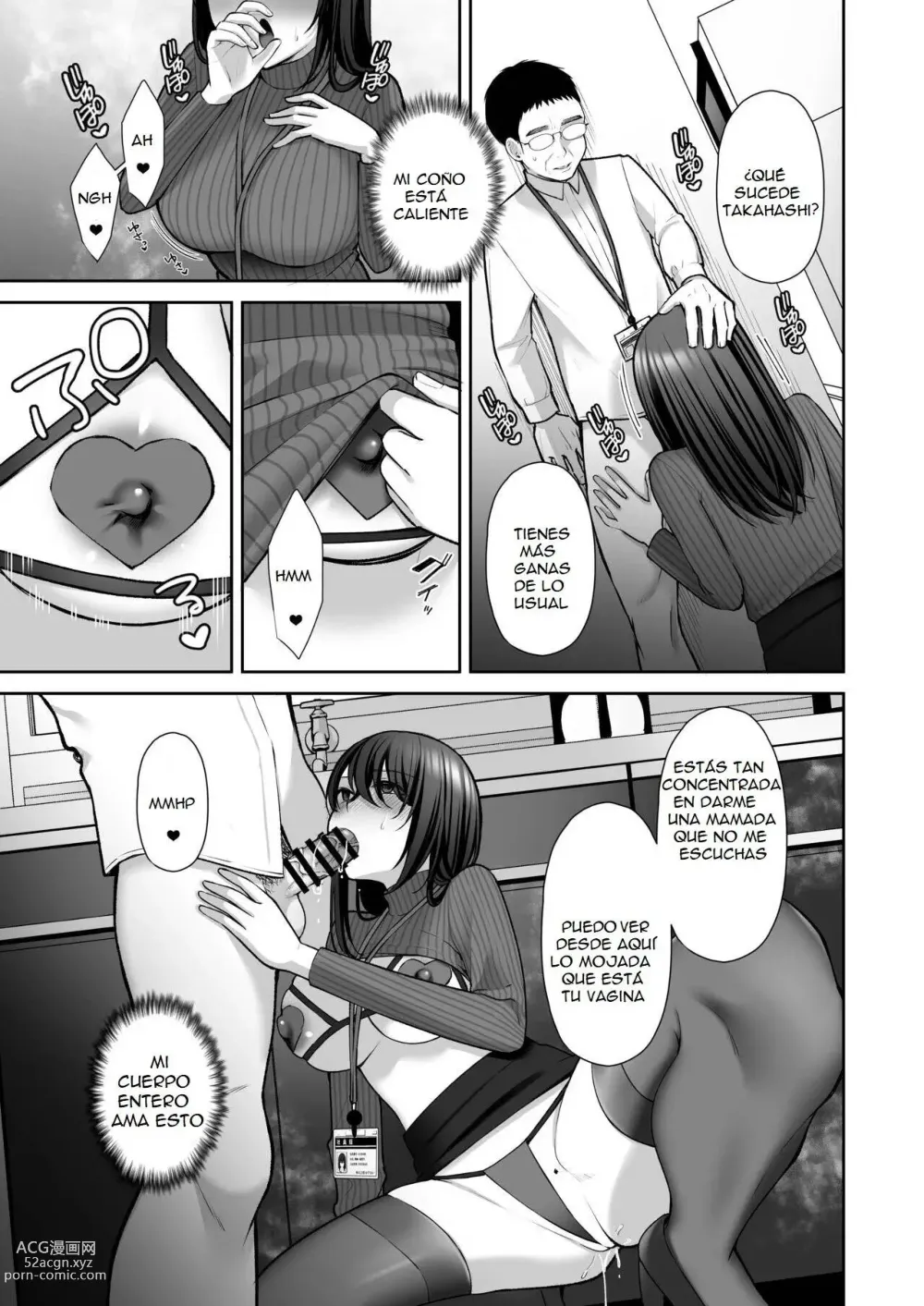 Page 23 of doujinshi An Office Lady's Behind The Scenes Masochistic Onahole Training 2