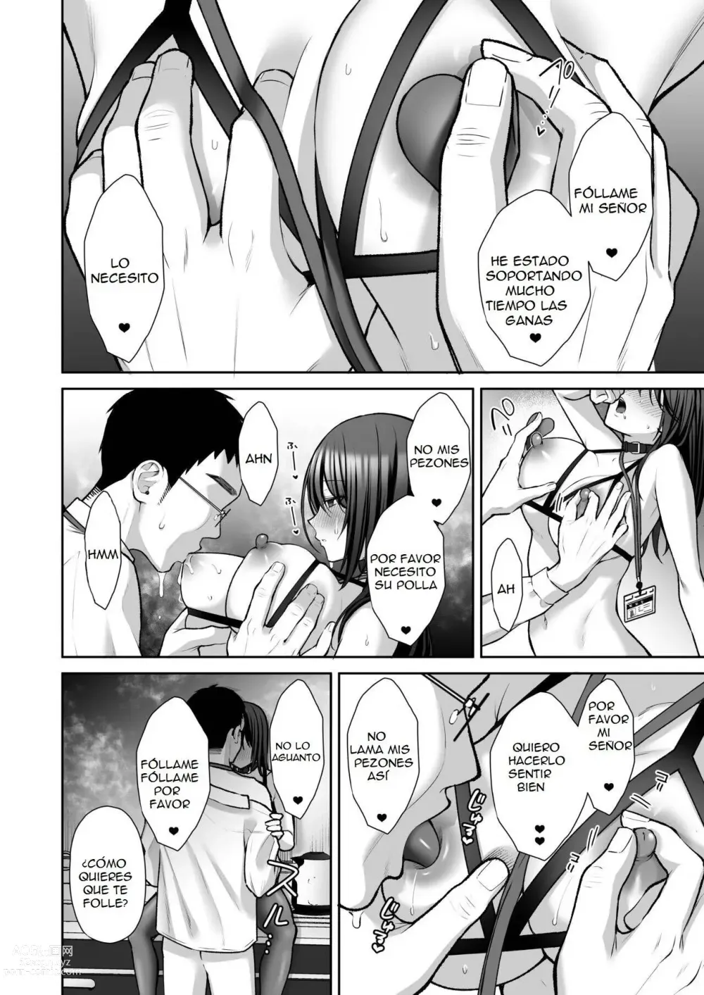 Page 28 of doujinshi An Office Lady's Behind The Scenes Masochistic Onahole Training 2