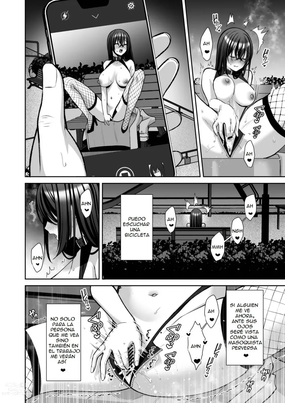 Page 23 of doujinshi An Office Lady's Behind The Scenes Masochistic Onahole Training 3