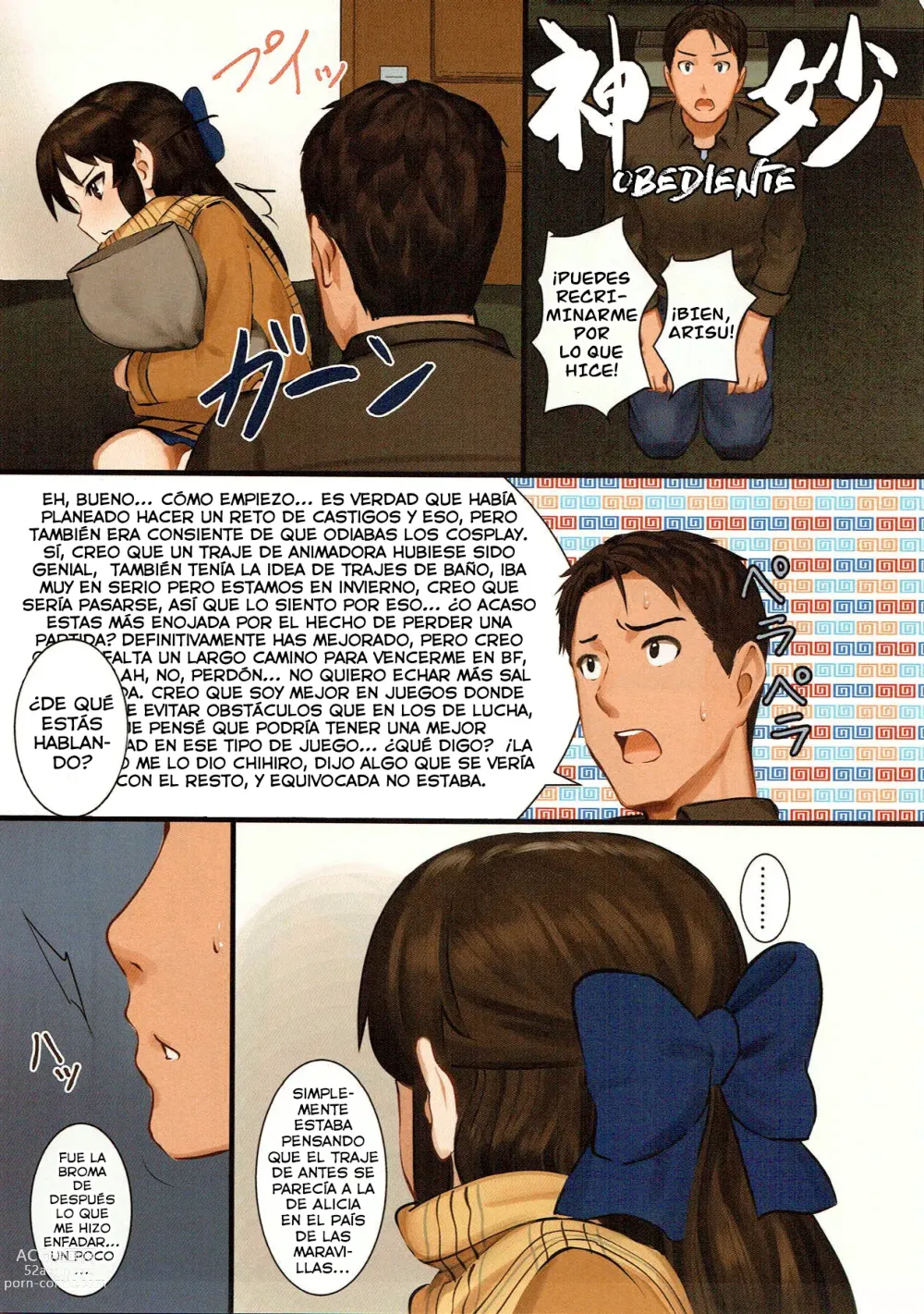 Page 6 of doujinshi Tachibana Arisu wa P ga Suki 3