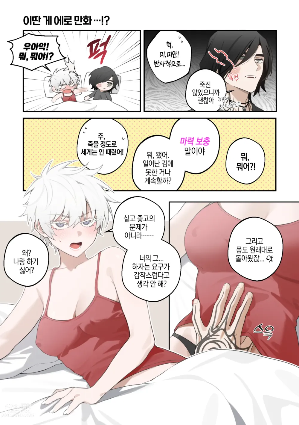 Page 8 of doujinshi Nero♀ CG manga