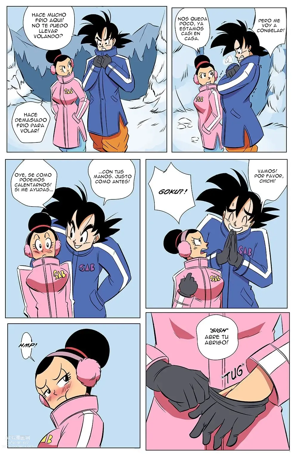 Page 2 of manga Goku x Chichi - Heating Up