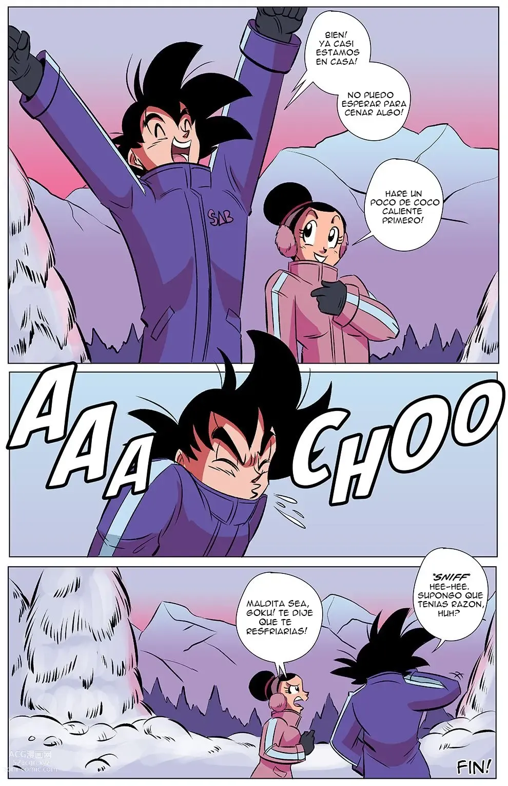 Page 11 of manga Goku x Chichi - Heating Up