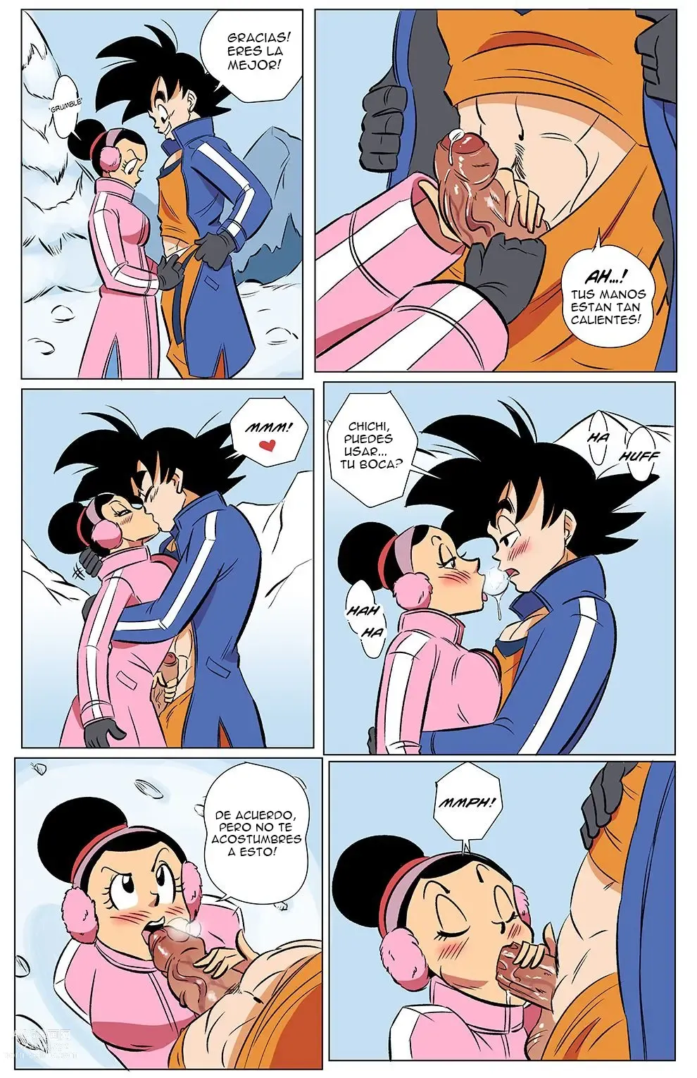 Page 3 of manga Goku x Chichi - Heating Up