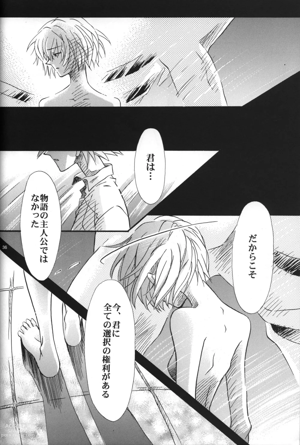 Page 37 of doujinshi <Shinyaku> NEON GENESIS document R