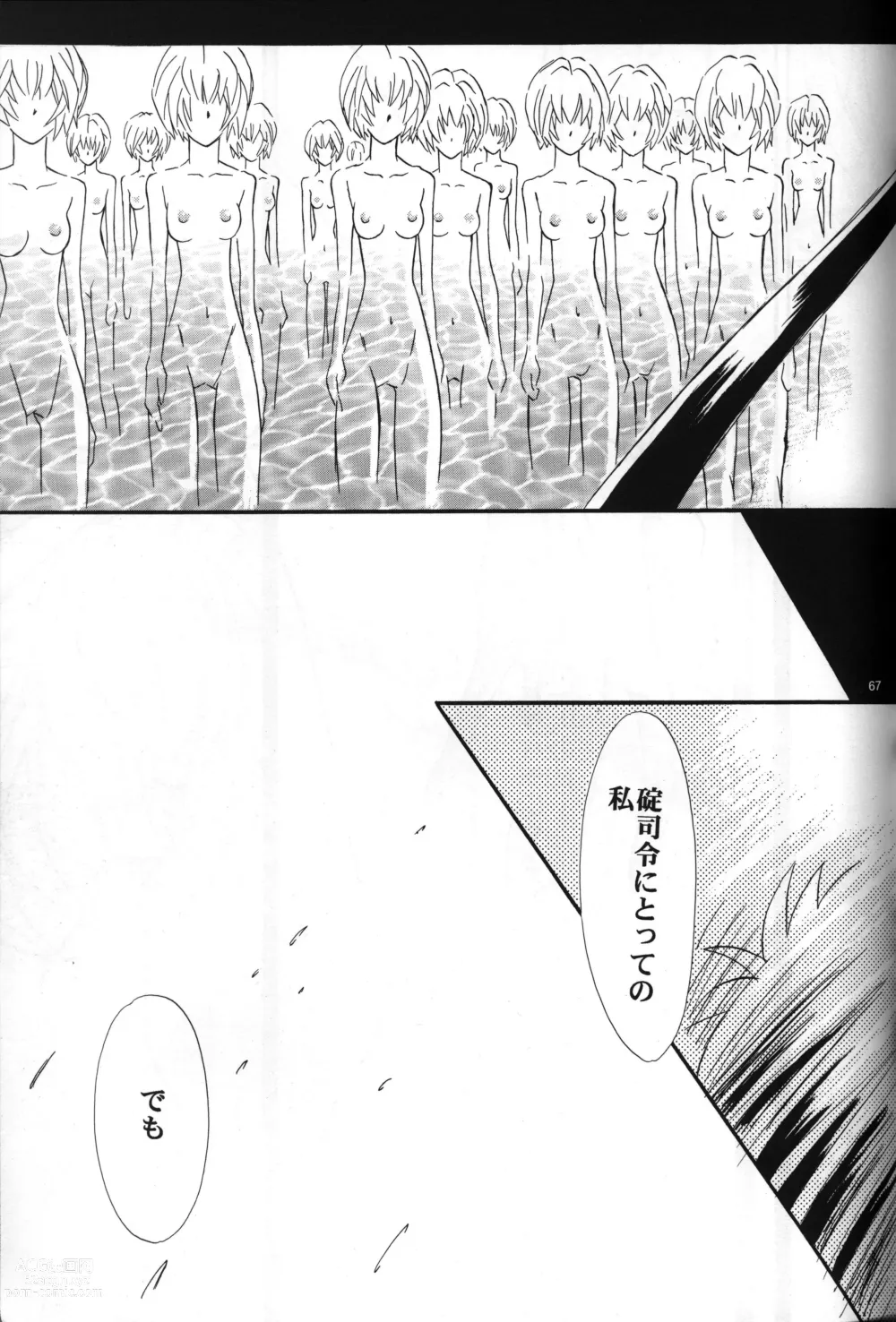 Page 68 of doujinshi <Shinyaku> NEON GENESIS document R