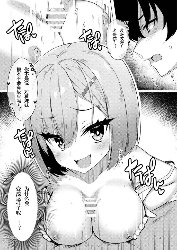 Page 2 of doujinshi 只有妹妹才会有的感觉