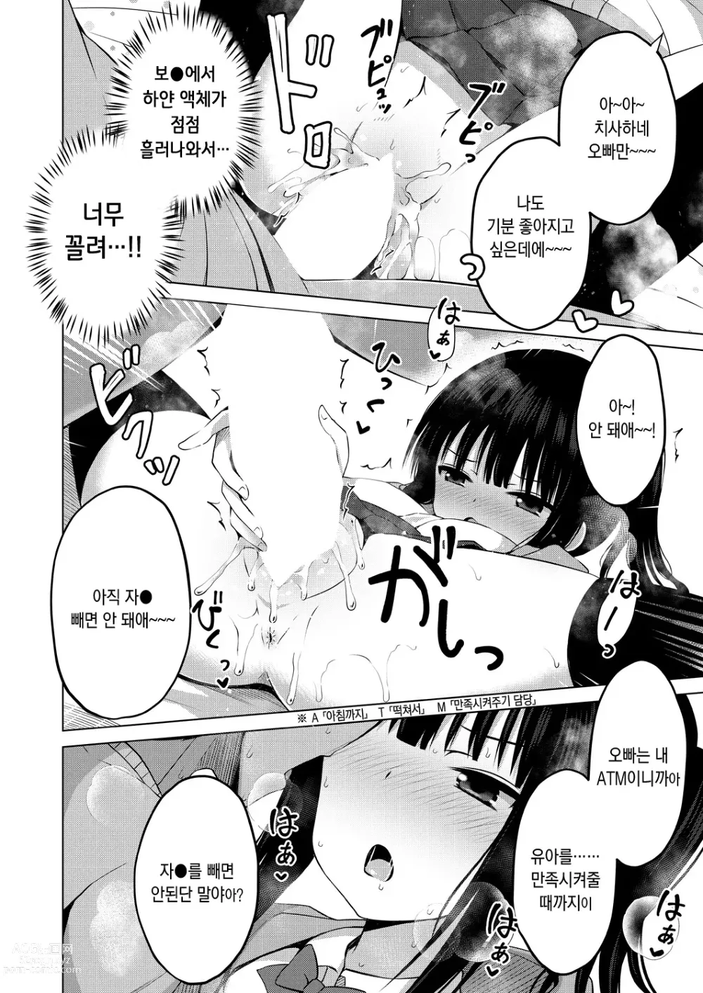 Page 14 of manga 여동생의 ATM(파파)가 돼버렸습니다 <전편>