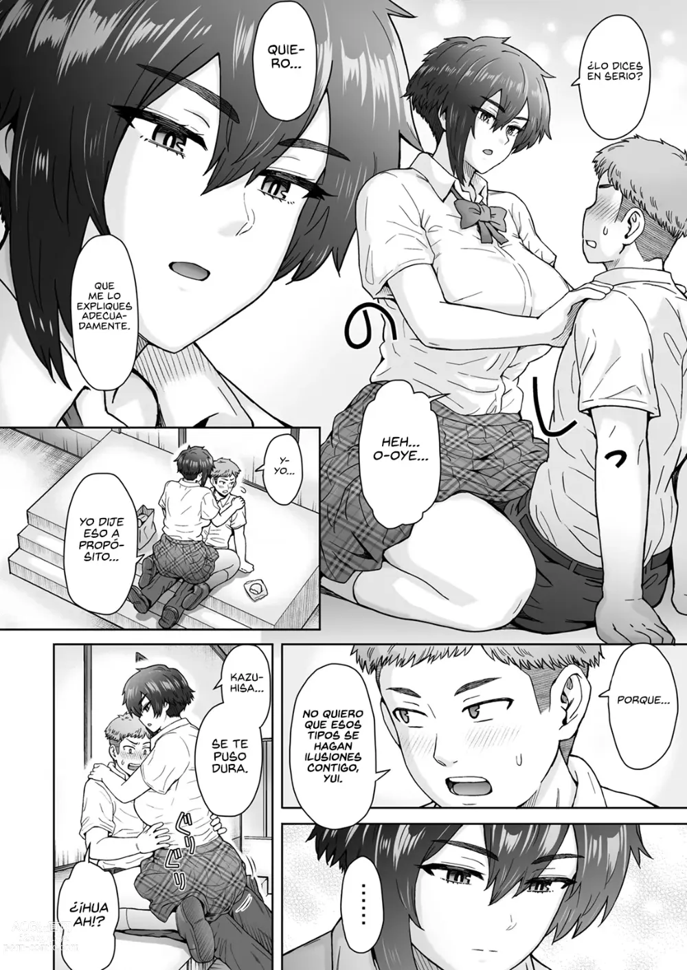 Page 5 of doujinshi Mi Novia es una Chica Alta y Poco Sociable, Tanto que no Pude Darme Cuenta...