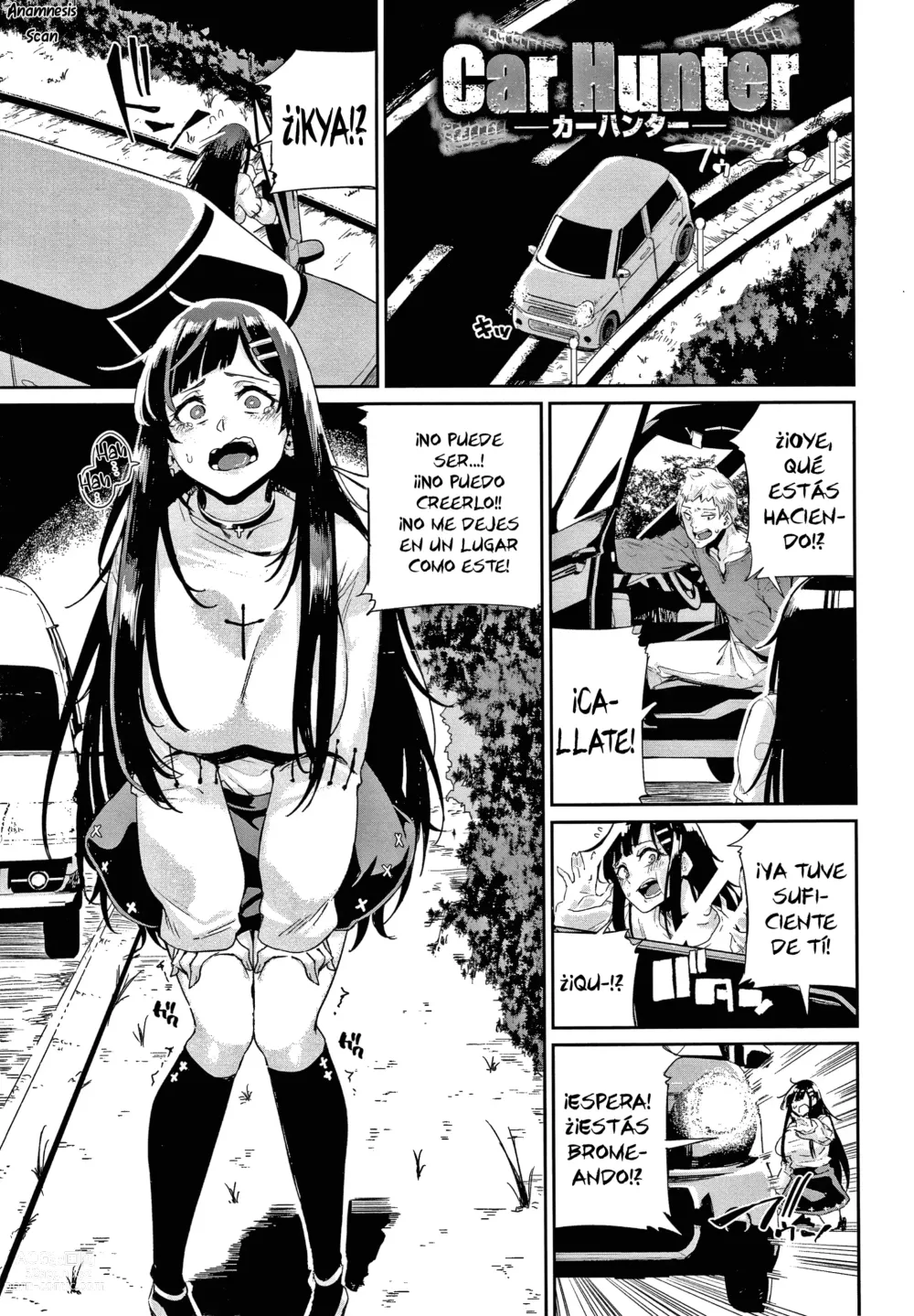Page 1 of manga Car Hunter