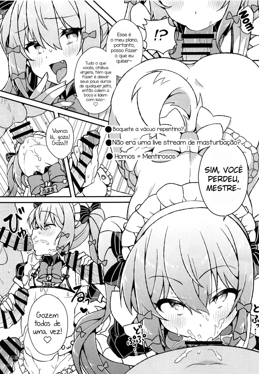 Page 9 of doujinshi Inuyama Tamaki ga Umanami Chinpo nanka ni Makeru Wake Nai daro!