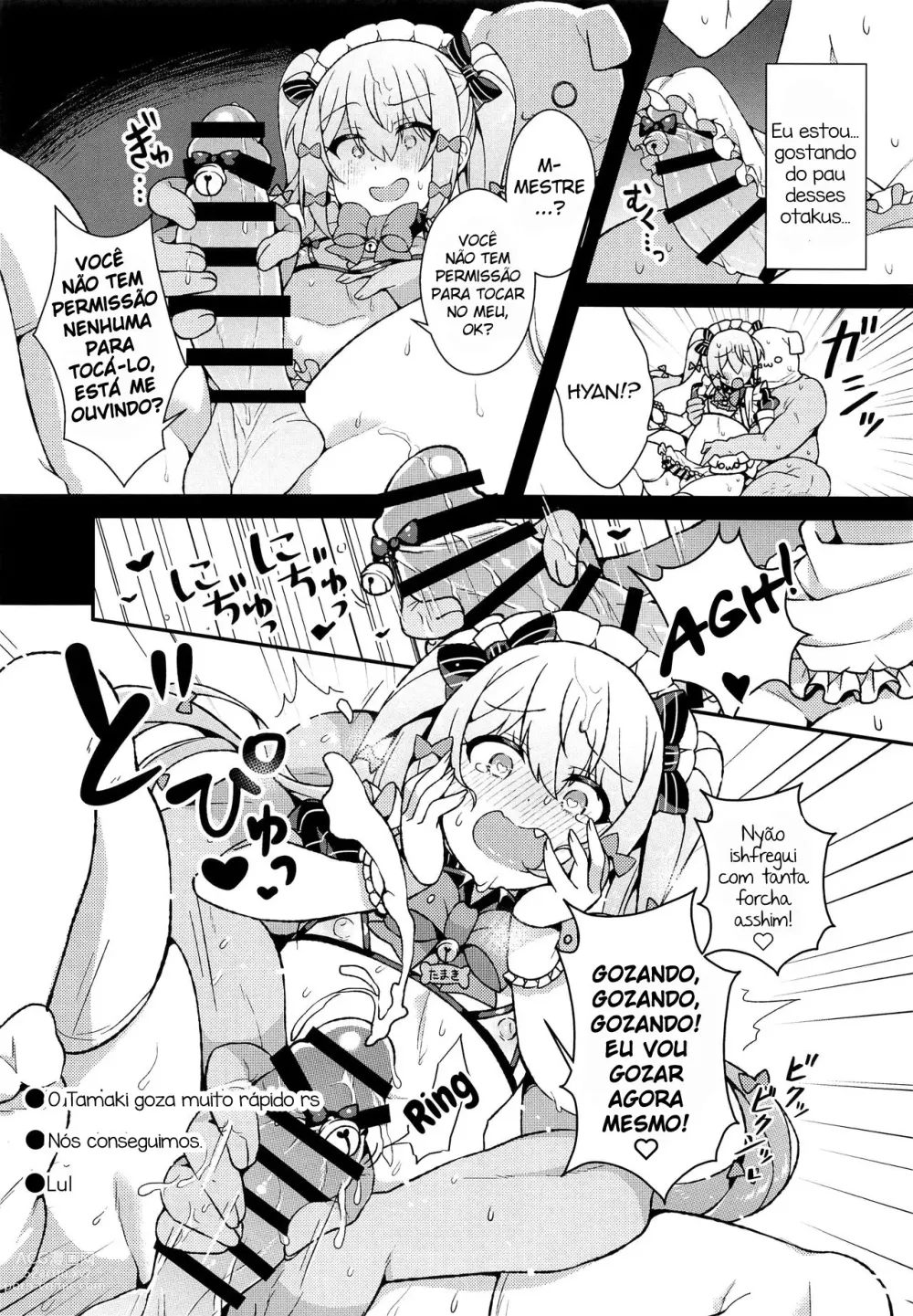 Page 10 of doujinshi Inuyama Tamaki ga Umanami Chinpo nanka ni Makeru Wake Nai daro!