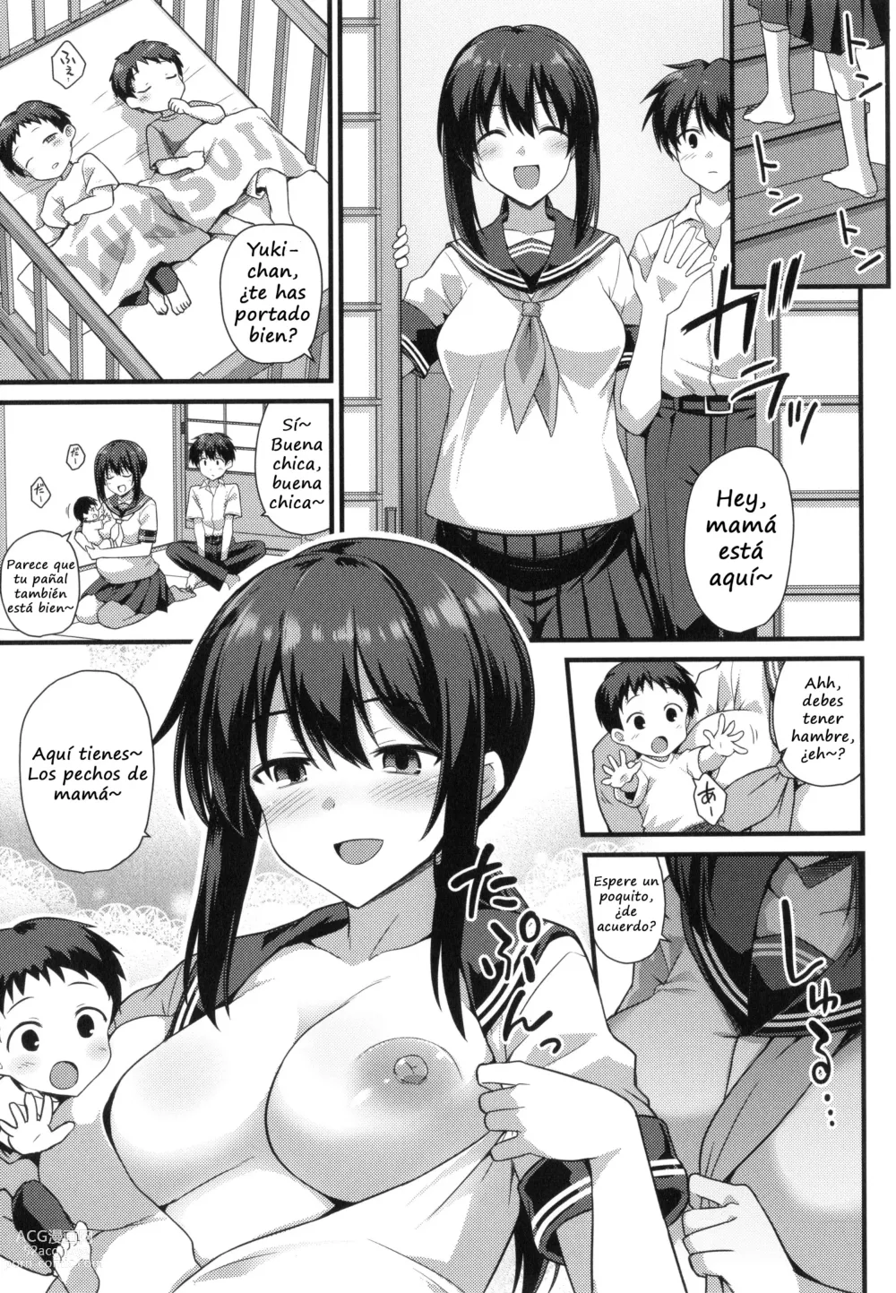 Page 161 of manga Haramase! Shiawase Oyakodon!