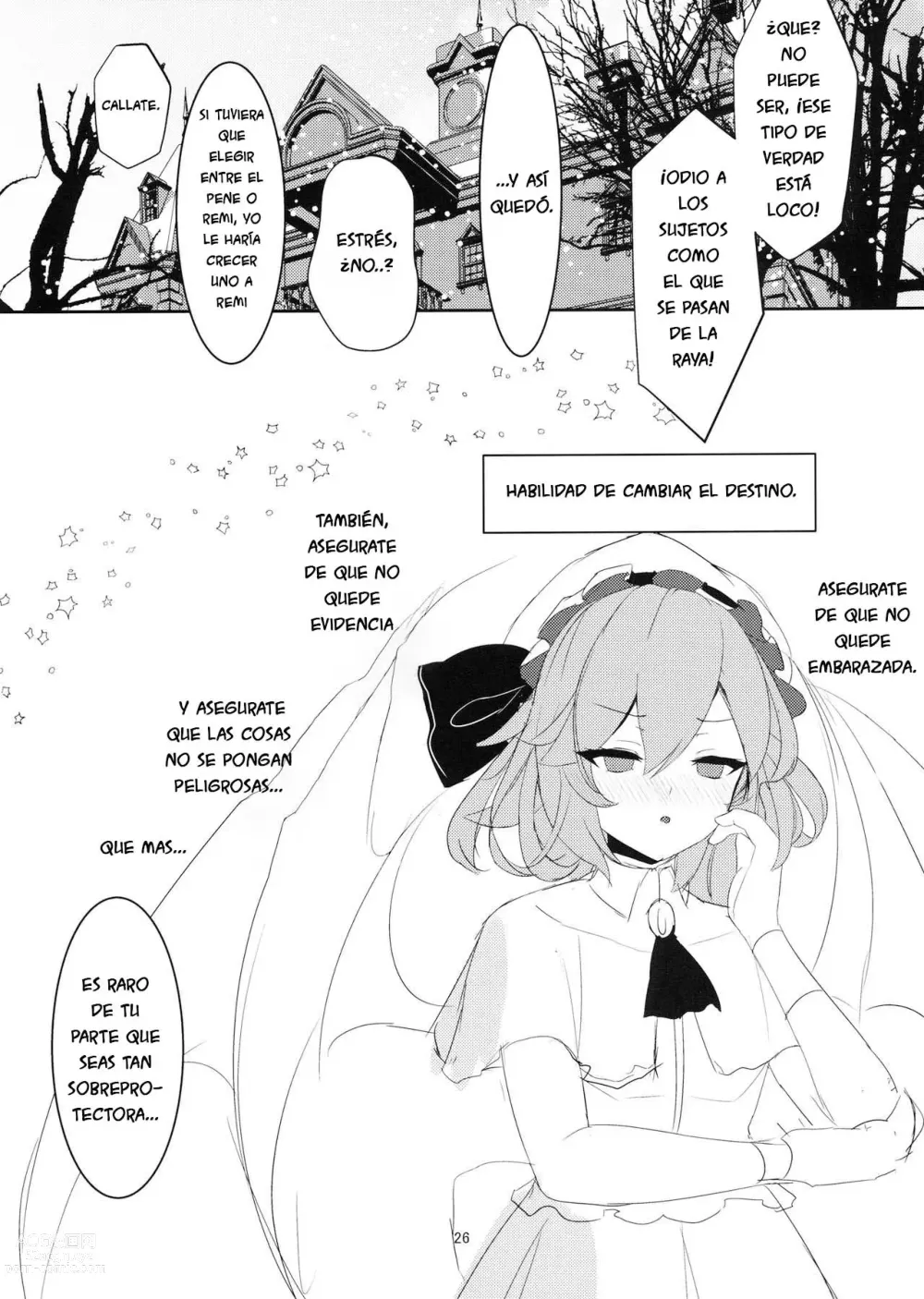 Page 25 of doujinshi Izayoi Sakuya Kaihou Saimin