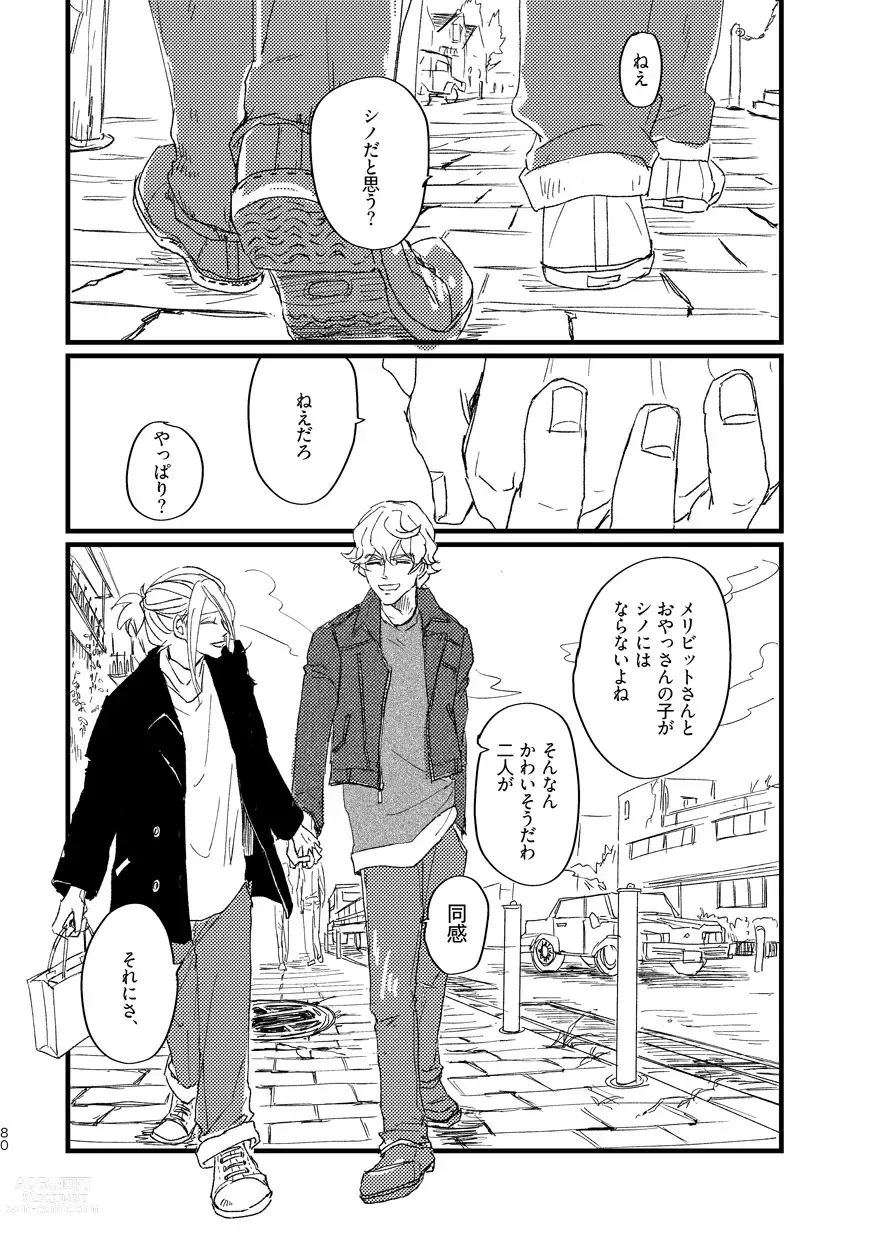 Page 82 of doujinshi Takaga Michitarita Sekai
