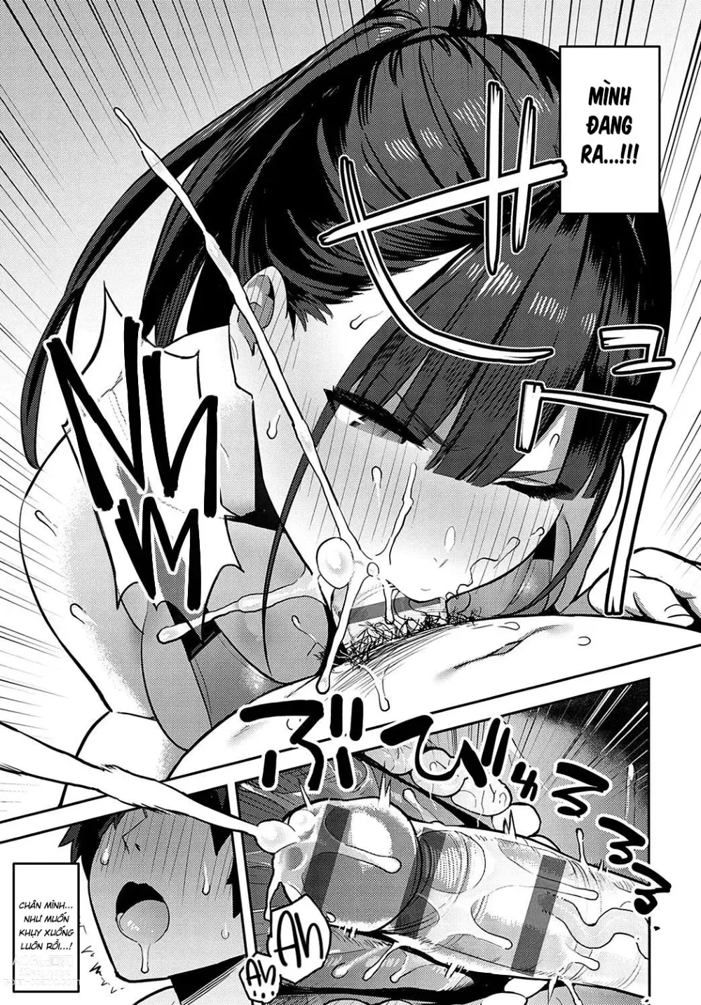 Page 19 of manga Sóc lọ cùng với senpai trong clb bơi lội
