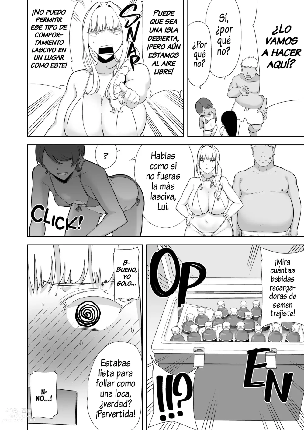 Page 10 of doujinshi Seika Jogakuin Koutoubu Kounin Sao Oji-san 6