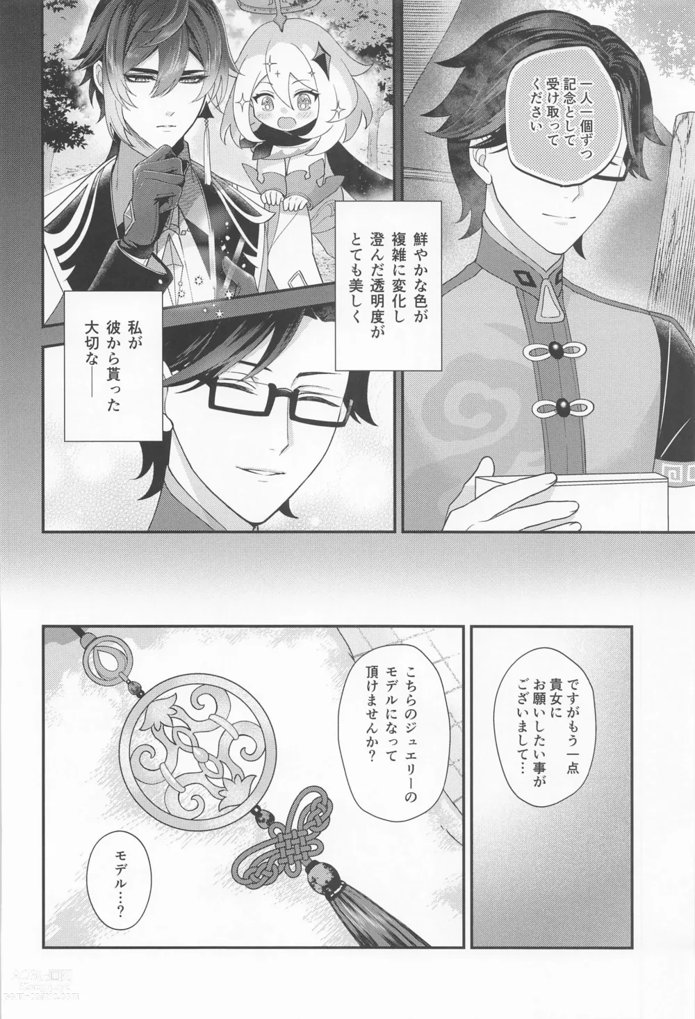 Page 9 of doujinshi Keitou ni Afururu
