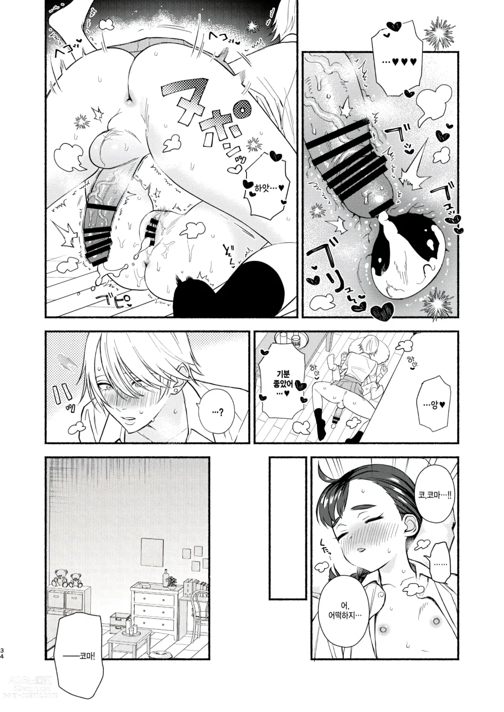 Page 35 of doujinshi Nengan Sex wa Hageshikute