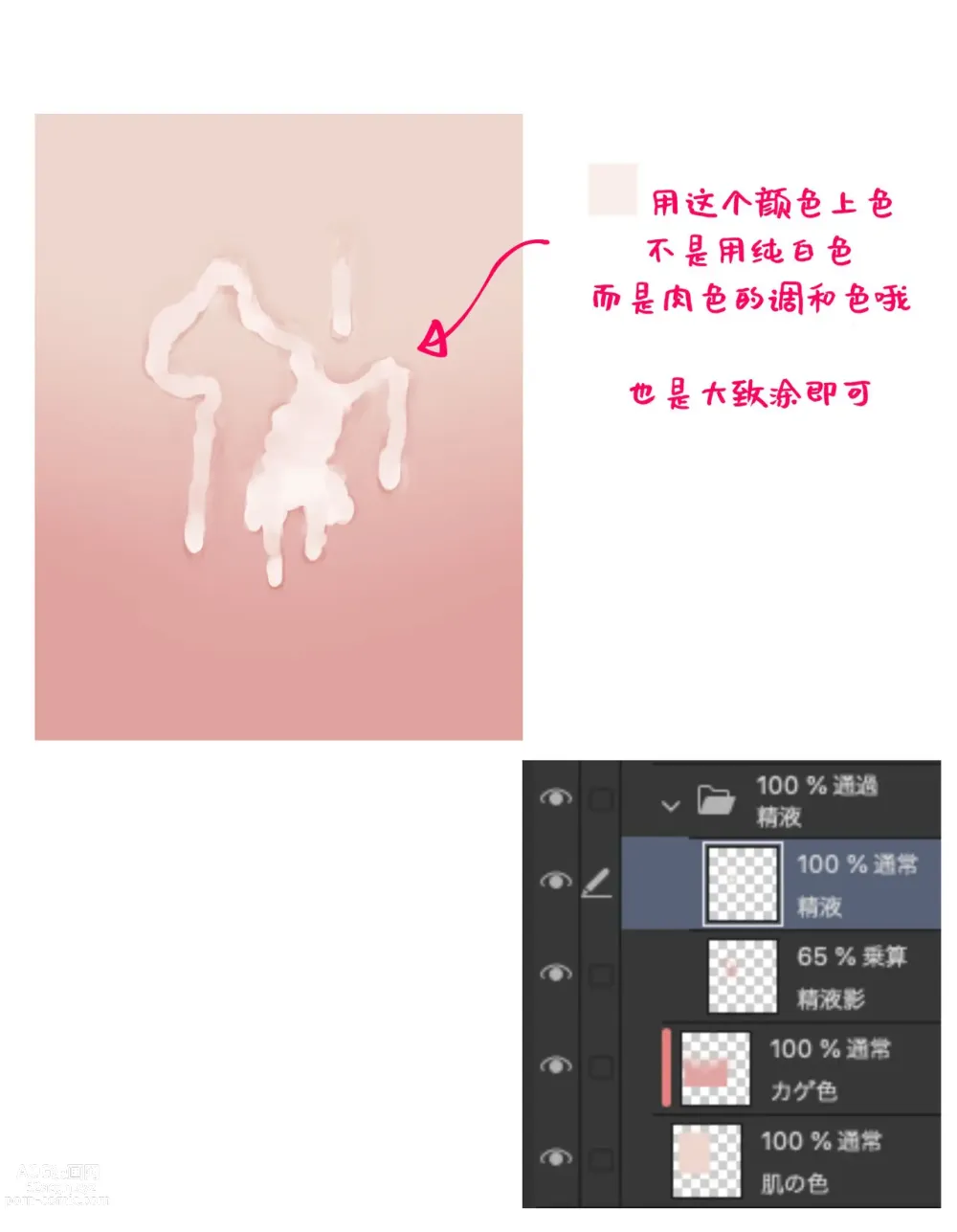 Page 5 of doujinshi 精液的绘制方法