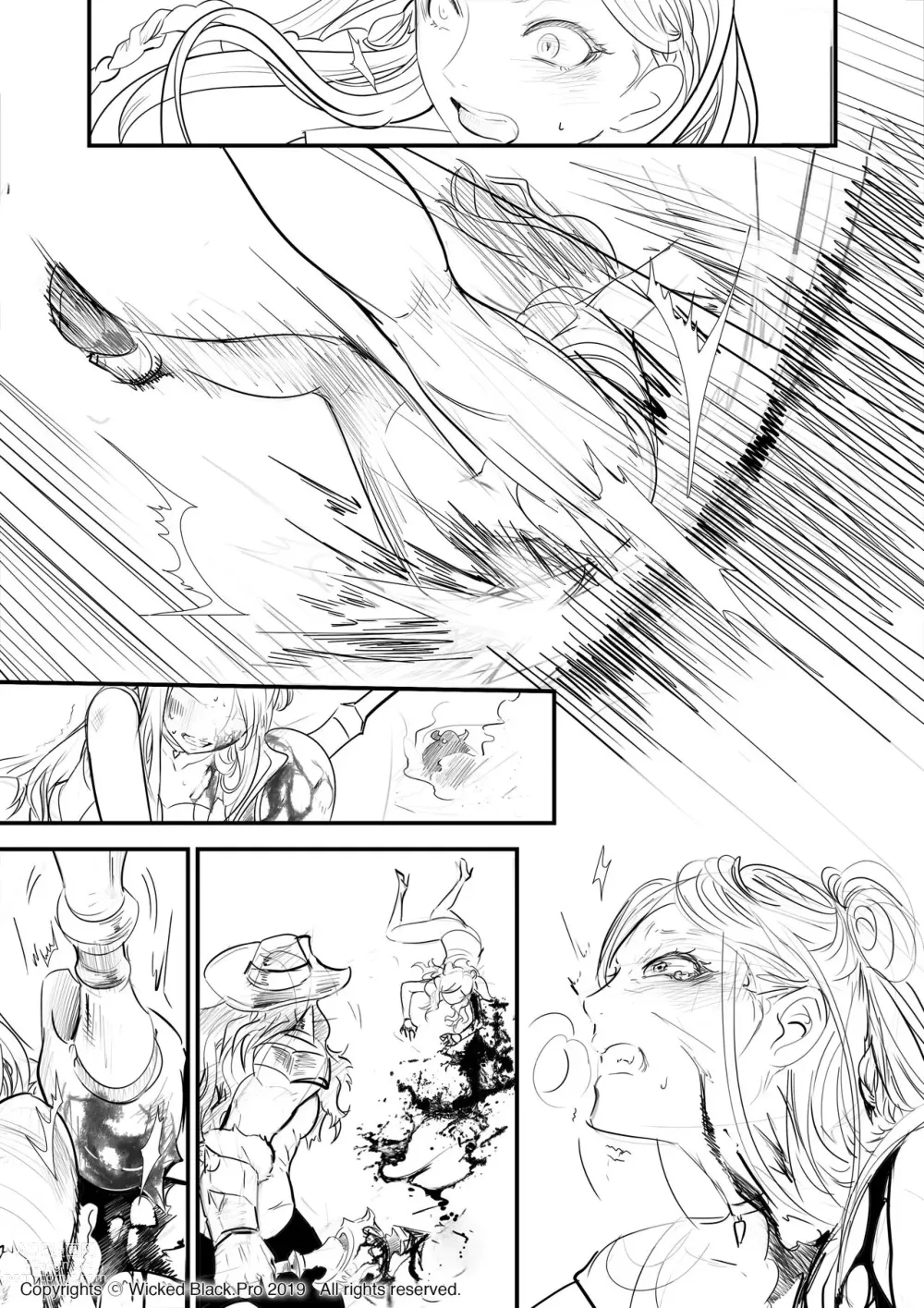 Page 3 of manga K/DA KaiSa
