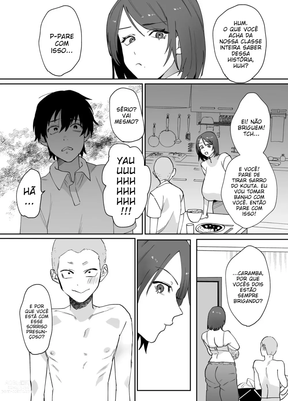 Page 6 of doujinshi Kaa-san ga Tomodachi to Sex Shiteita Ken [pt-BR] [HelioScan] - Bakai.org