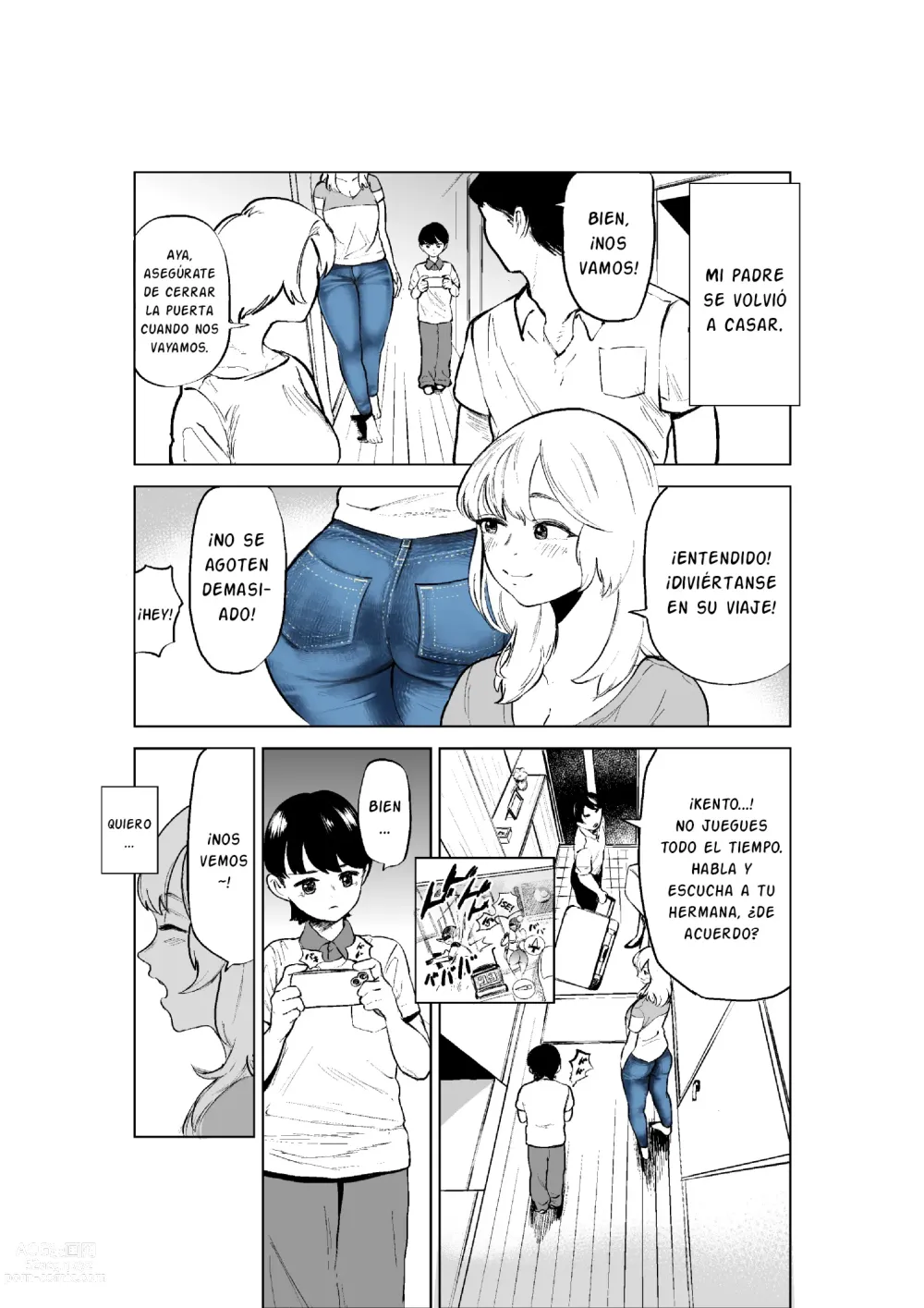 Page 2 of doujinshi Onee-chan to Kyori o Chijimeru Hanashi