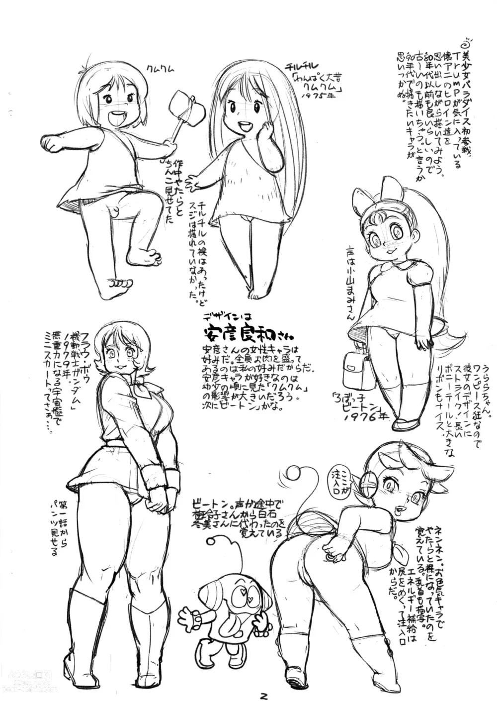 Page 2 of doujinshi Tsuioku Anime