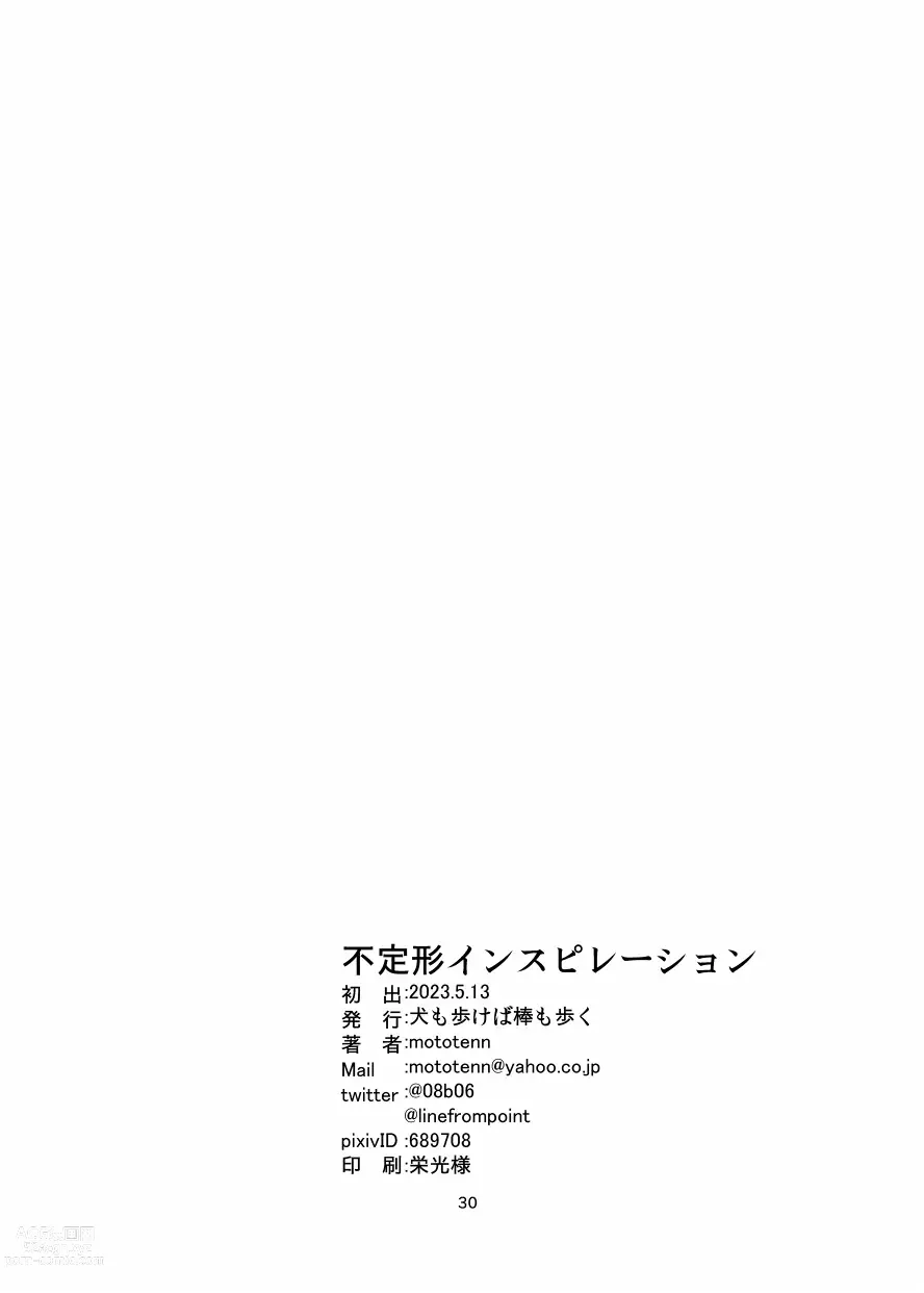 Page 29 of doujinshi 不定的灵感