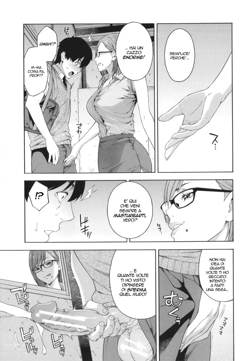 Page 13 of manga Il Dipartimento di Ricerca della Fellatio