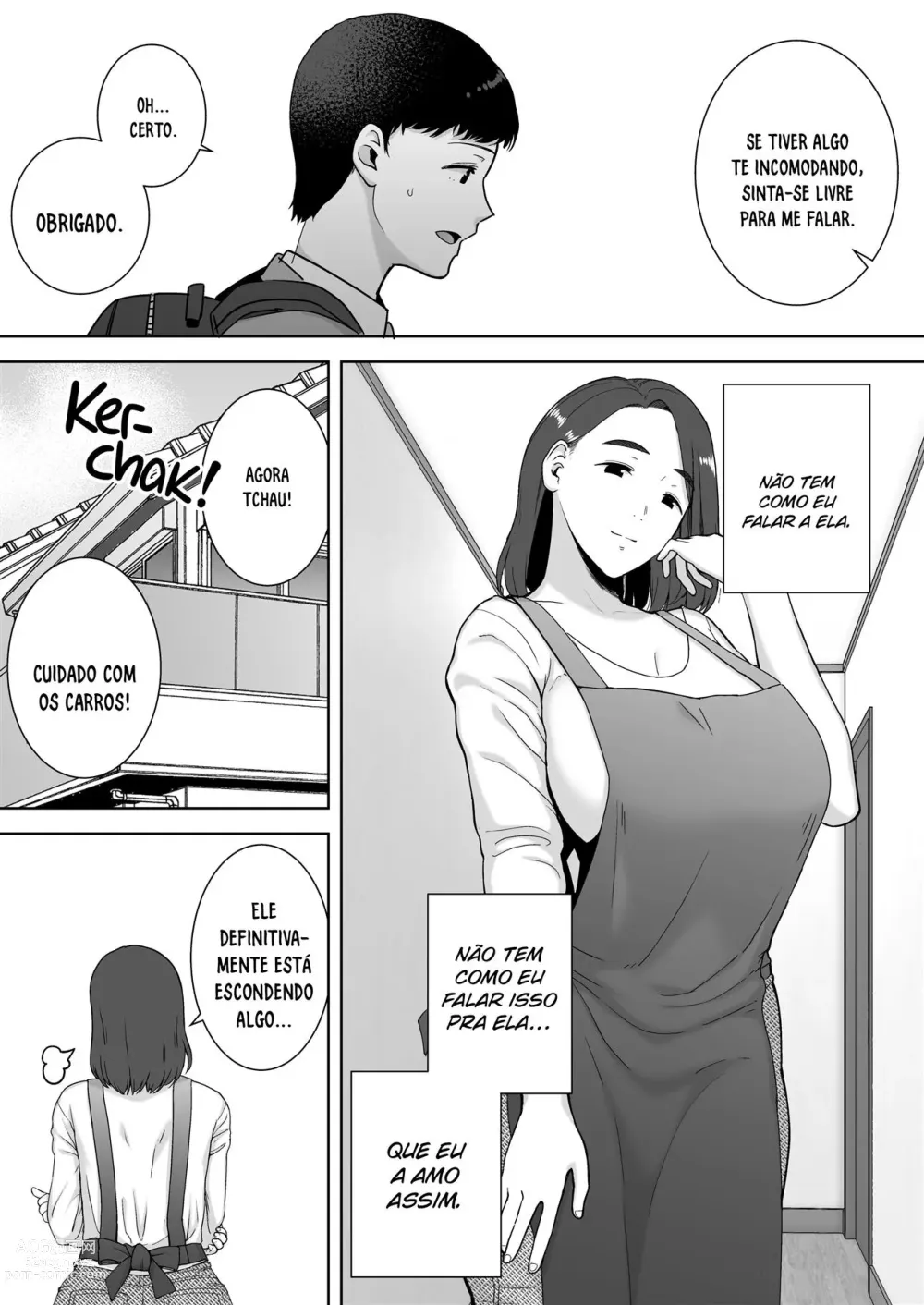 Page 9 of manga My mom, my love