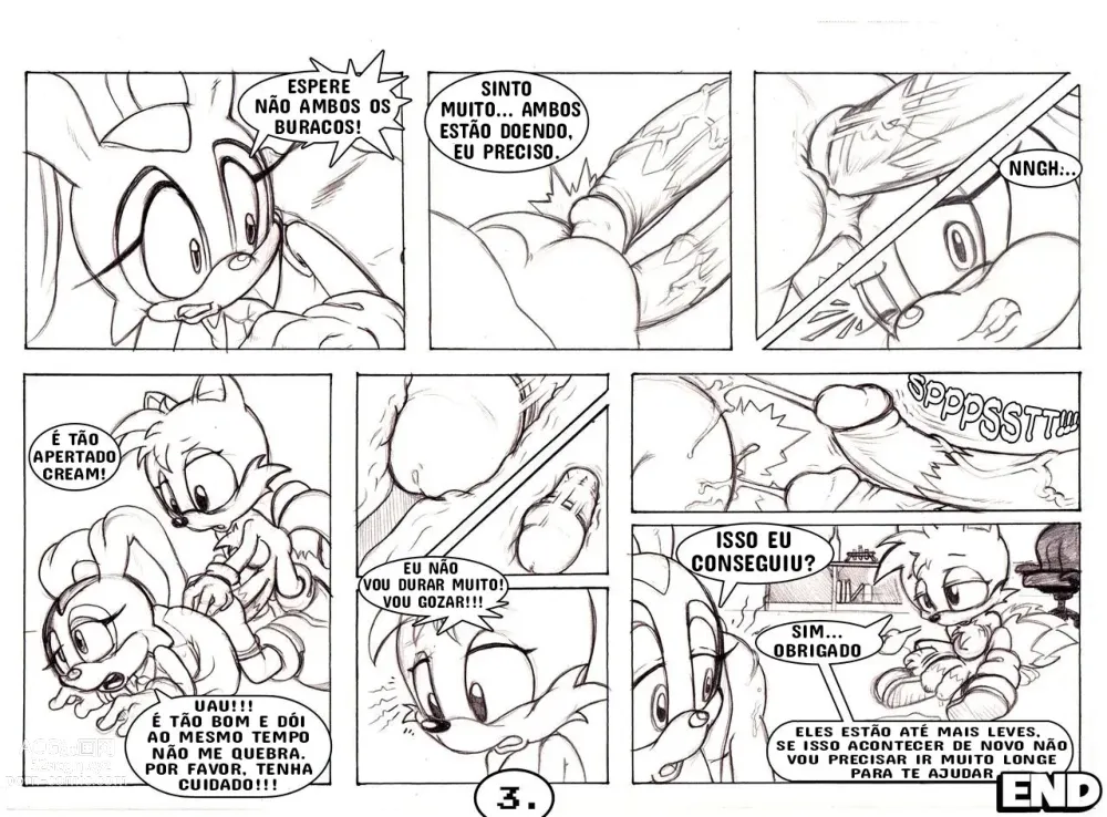 Page 3 of doujinshi Tails Dilemma