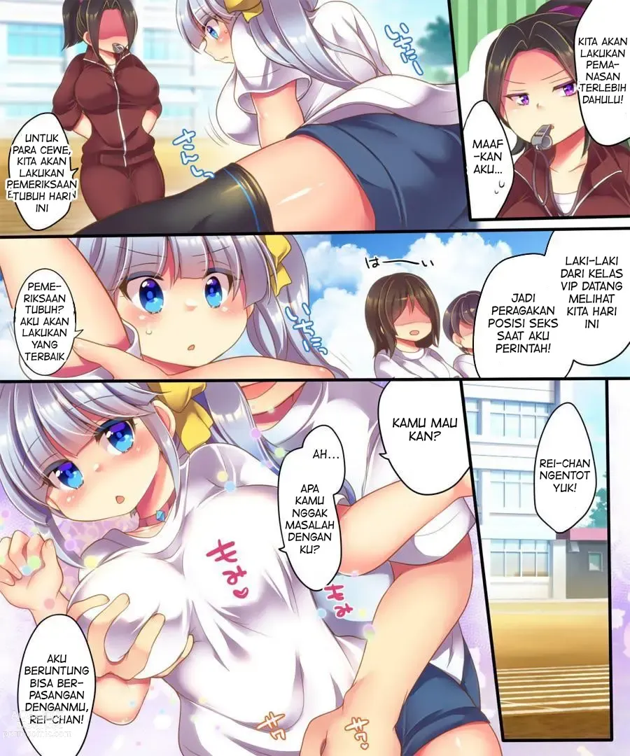 Page 21 of doujinshi Dennou Sekai ni Torawarete ~Onna Avatar de Seihoushi Jugyou, Uketemasu~